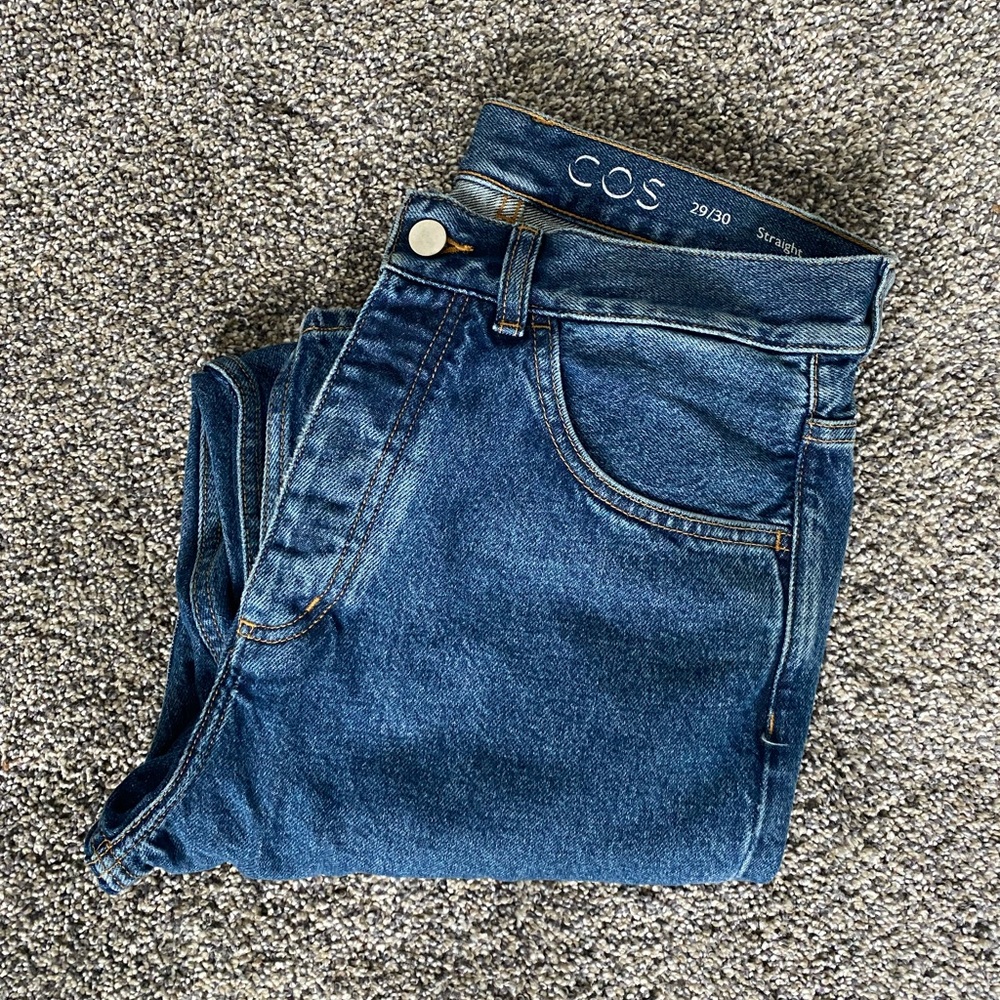 COS Men’s Straight Fit Denim - Picture 2 of 4